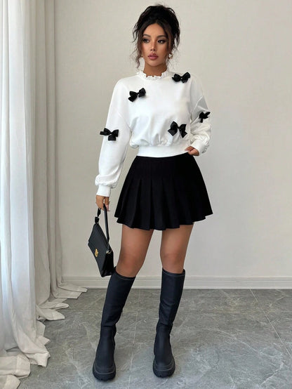 Joann short bow sweauter