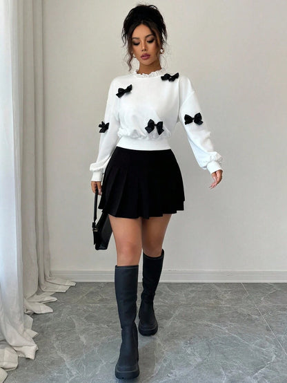 Joann short bow sweauter