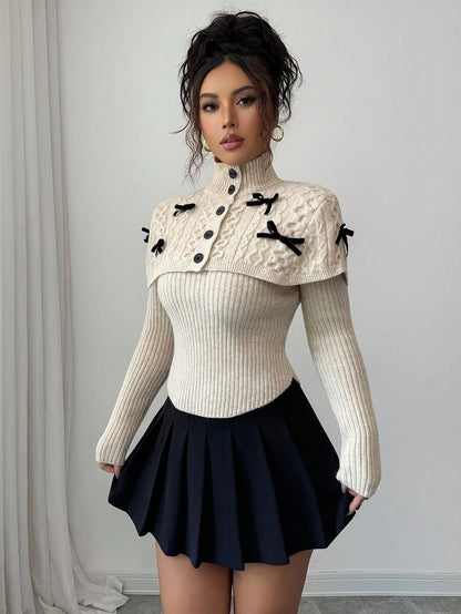 Janey sweater with bows