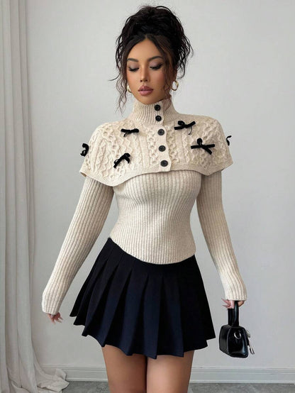 Janey sweater with bows