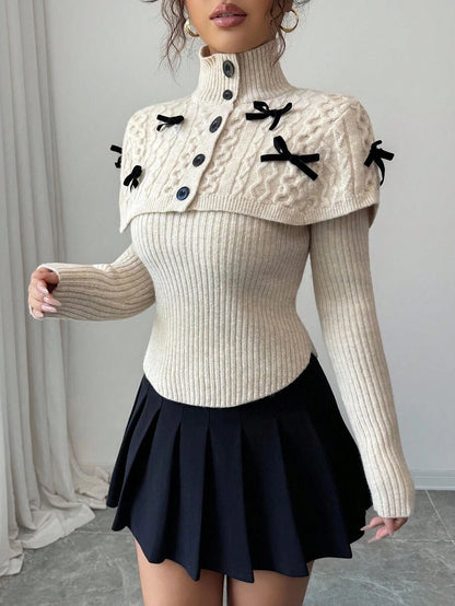 Janey sweater with bows