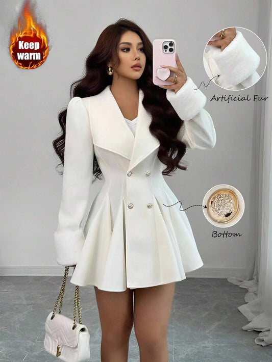 Amalia  elegant wool coat