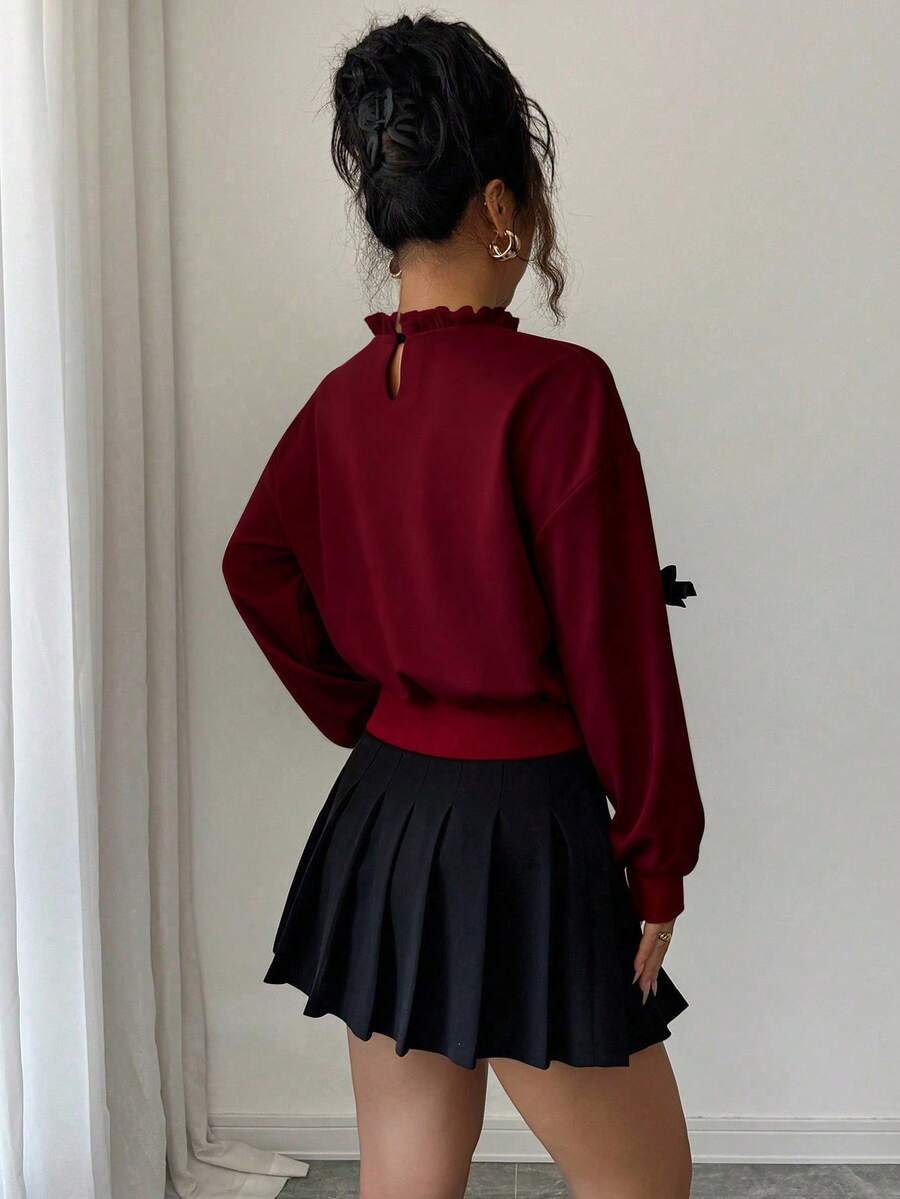 Joann short bow sweauter