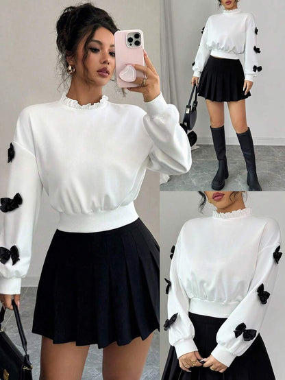 Joann short bow sweauter