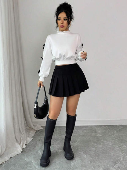 Joann short bow sweauter