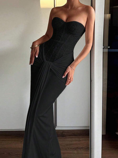 Abito bordeaux Steffi