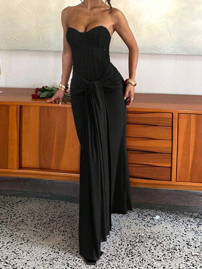 Abito bordeaux Steffi