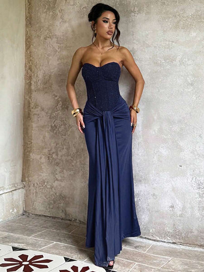 Abito bordeaux Steffi