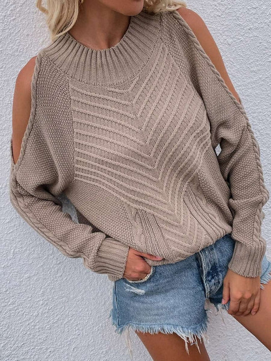 Kristel cold shoulder sweater