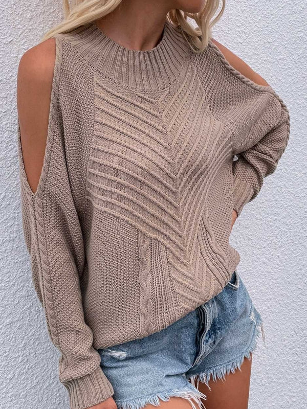 Kristel cold shoulder sweater