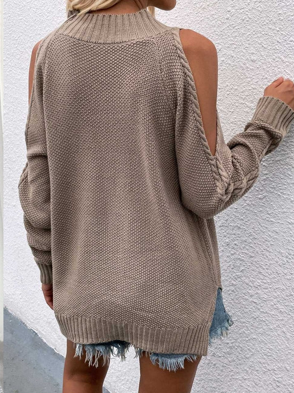 Kristel cold shoulder sweater