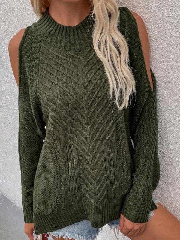 Kristel cold shoulder sweater