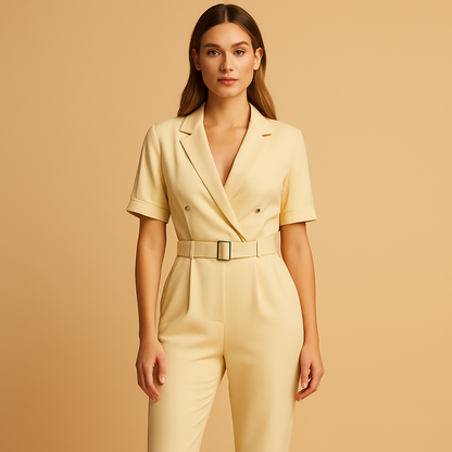 Dionne Jumpsuit – V-neck