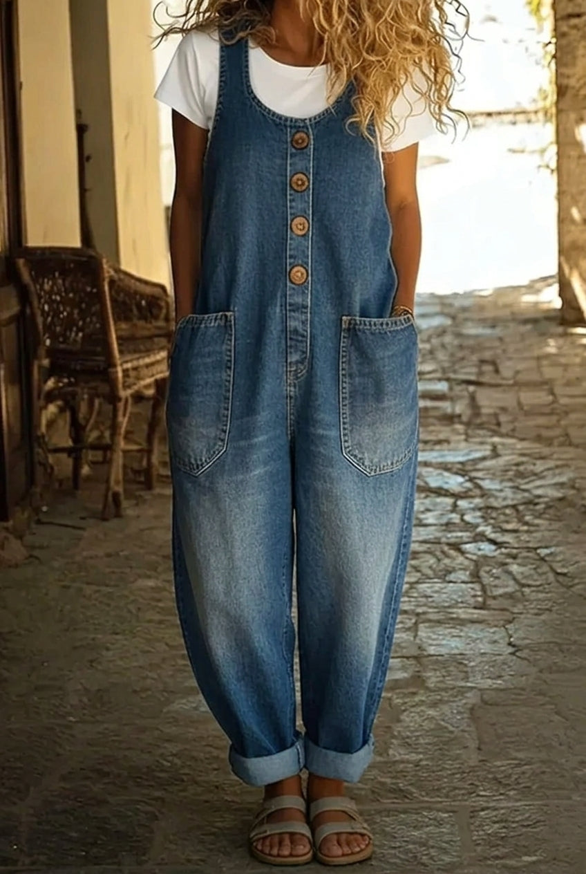 Virelle – Salopette in denim vintage