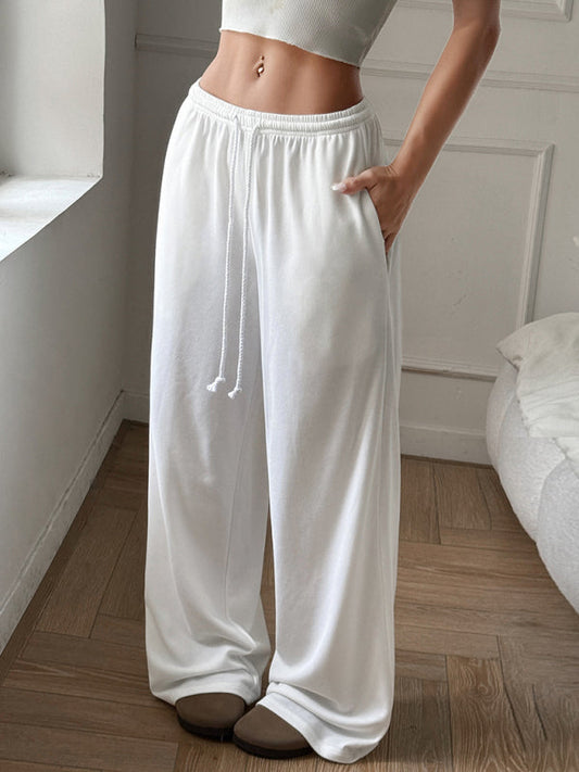 Sofia White flair Pants