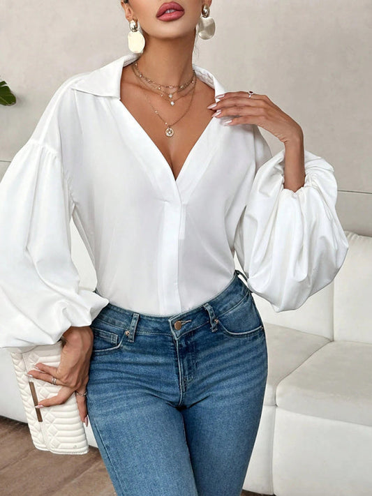 Linn Puff-Sleeved Top
