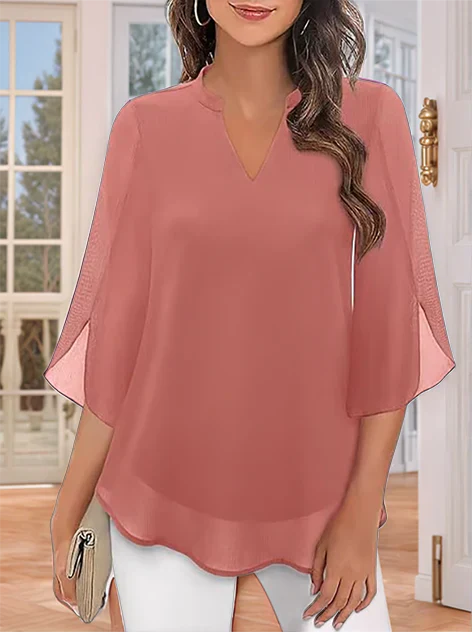Amaltea – Blusa a Strati Elegante