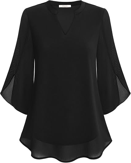Amaltea – Blusa a Strati Elegante