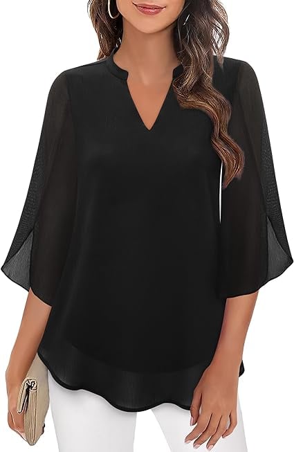 Amaltea – Blusa a Strati Elegante