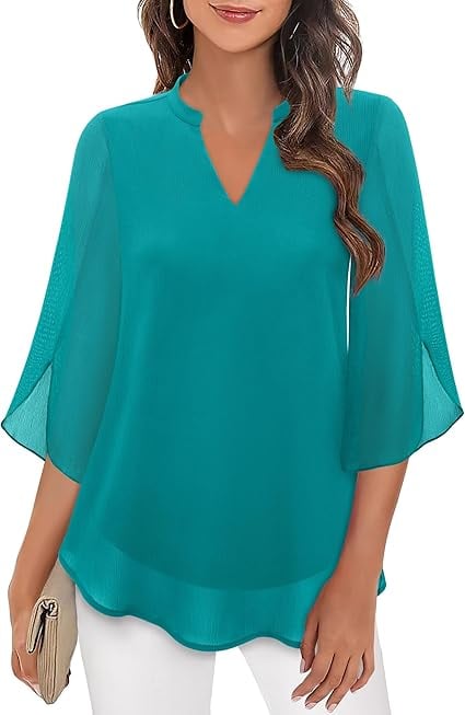 Amaltea – Blusa a Strati Elegante