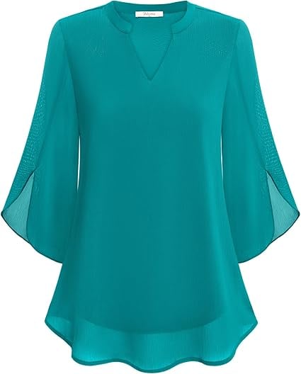 Amaltea – Blusa a Strati Elegante