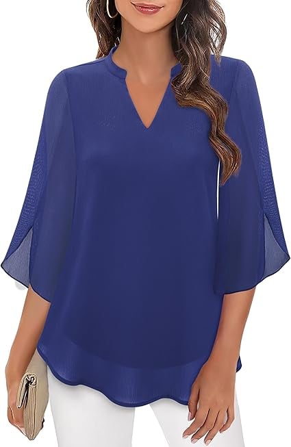 Amaltea – Blusa a Strati Elegante