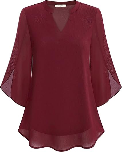 Amaltea – Blusa a Strati Elegante