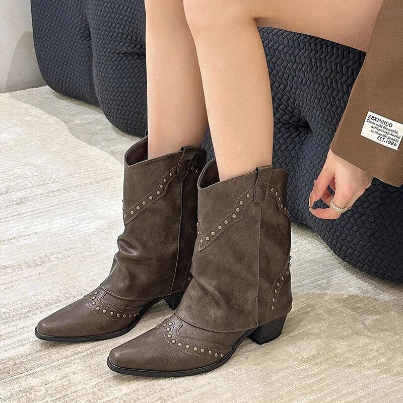 Katie high Heel Ankle Boots